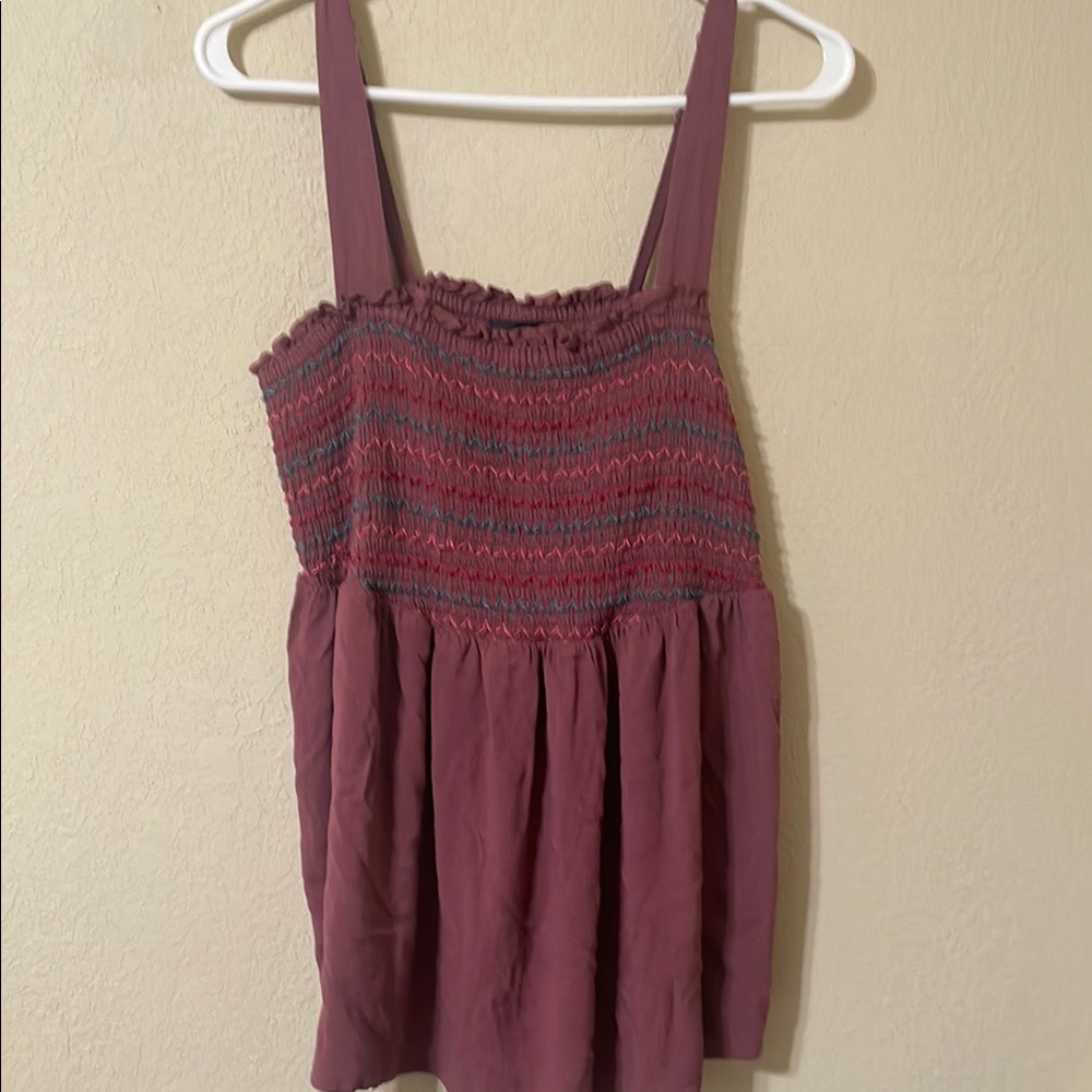 Women's Purple Sleeveless Top
